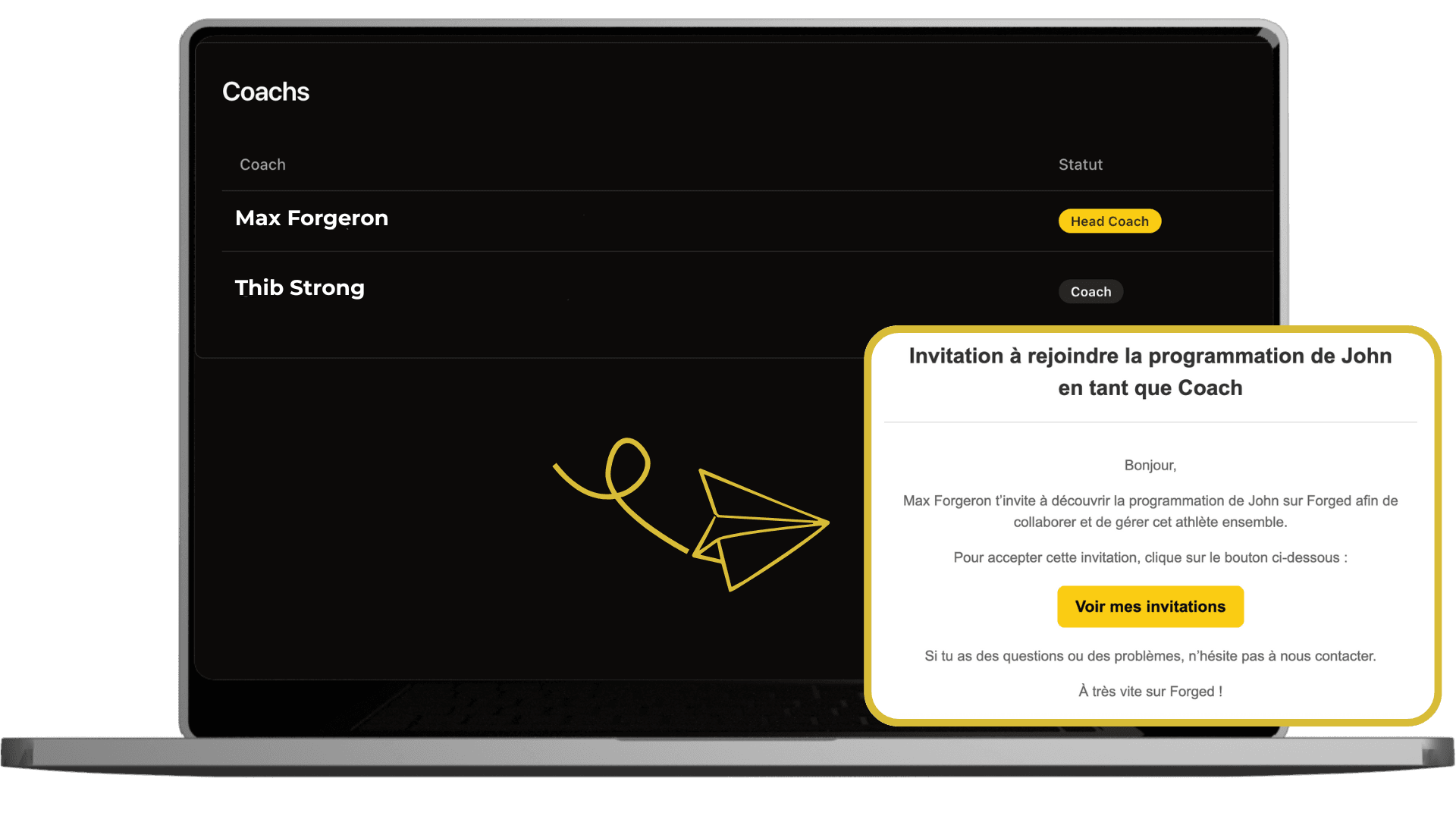 Collaboration entre coachs